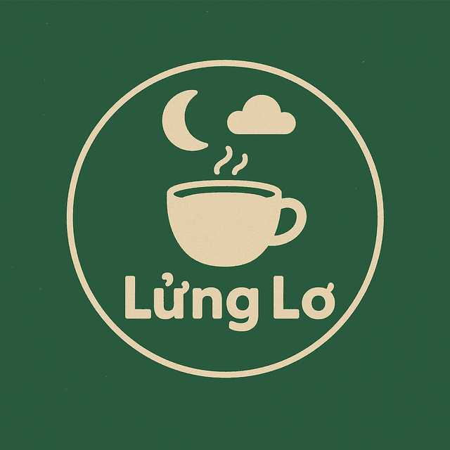 Logo Quán Nước Lửng Lơ - Cafe, Trà, Cacao, Milo tại Hà Nội